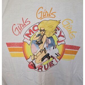 Motley Crue Stadium Tour Concert Shirt 2022 Girls Girls Girls NWOT XXXL